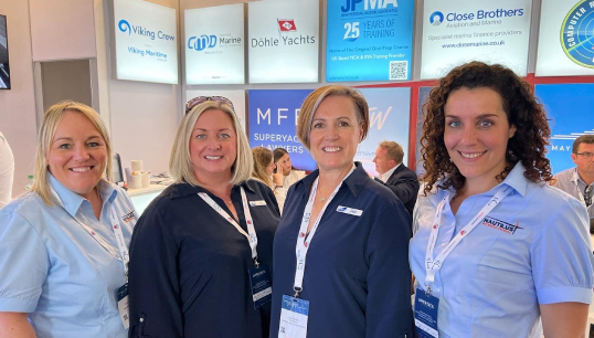 Nautilus strategic organisers Cheryl McCann (left) and Laura Molineux (right) meeting with Anna Percival-Harris, managing director JPMA and principal of Hoylake Sailing School UK & Riviera (centre left) and Julie Davies, centre manager JPMA (centre right). Credit: Nautilus International Image:Nautilus strategic organisers Cheryl McCann (left) and Laura Molineux (right) meeting with Anna Percival-Harris, managing director JPMA and principal of Hoylake Sailing School UK & Riviera (centre left) and Julie Davies, centre manager JPMA (centre right). Credit: Nautilus International