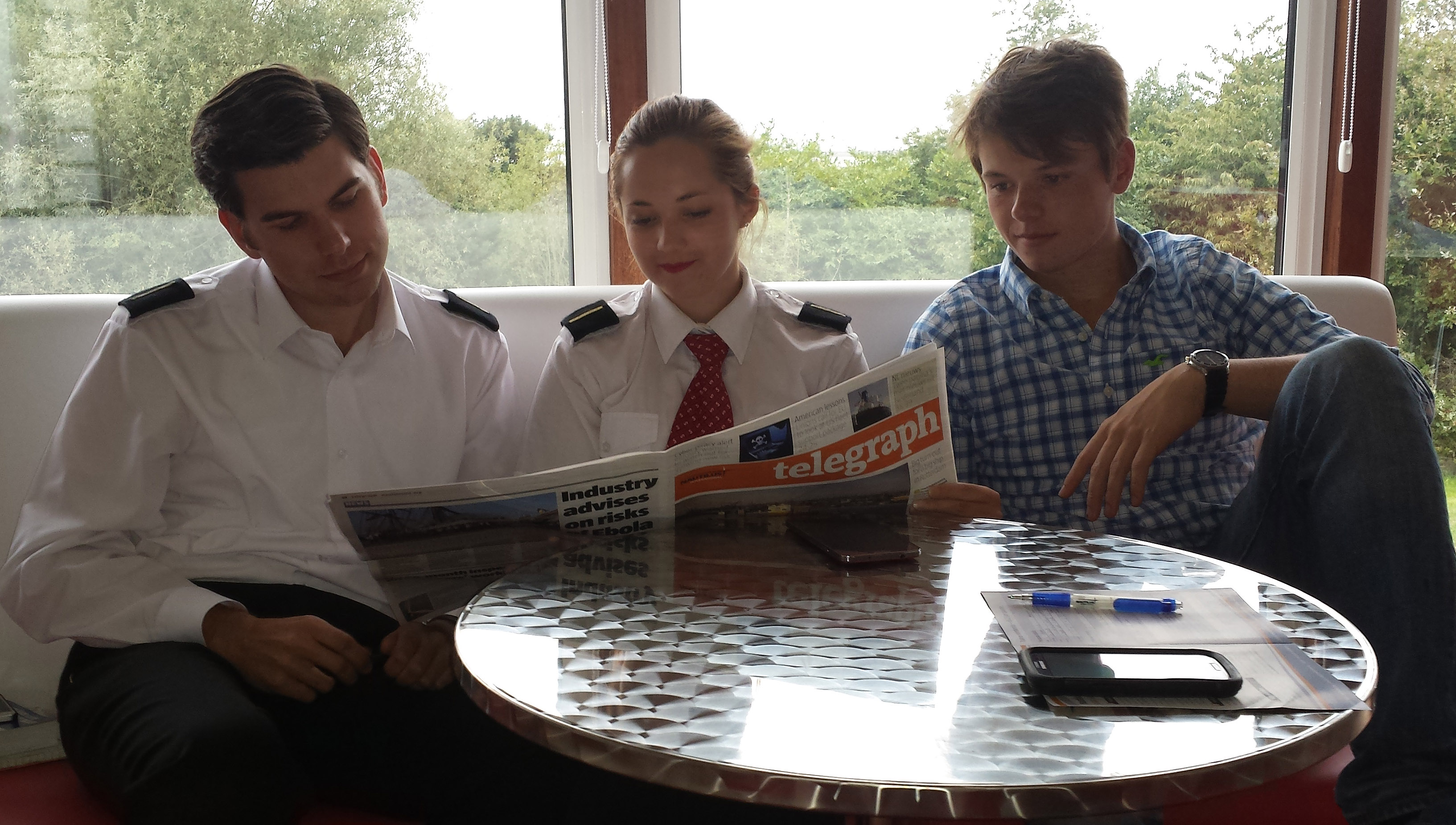 Image: Nautilus college visit Image: Nautilus college visit