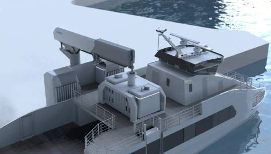 Image:An artist's depiction of the new SHIFTR system. Image: Norled