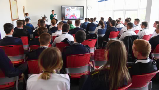 Officer trainees at Warsash Maritime School studying a course underpinned by STCW. Image: Solent University Image:Officer trainees at Warsash Maritime School studying a course underpinned by STCW. Image: Solent University