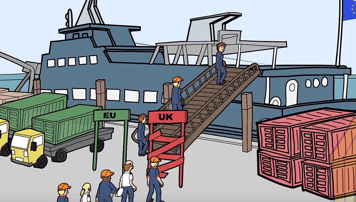 Nautilus has released an animation highlighting the Union's campaign to ensure safety, health,environmental and employment standards are maintained to provide decent work for our members after Brexit. Image:Nautilus has released an animation highlighting the Union's campaign to ensure safety, health,environmental and employment standards are maintained to provide decent work for our members after Brexit.