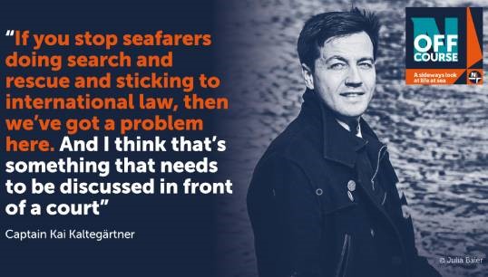 Tune in to Episode 5 of Nautilus podcast series 'Off course: a sideways look at life at sea', which features an interview with Captain Kai Kaltegartner. Image: Nautilus International/CPL Image:Tune in to Episode 5 of Nautilus podcast series 'Off course: a sideways look at life at sea', which features an interview with Captain Kai Kaltegartner. Image: Nautilus International/CPL