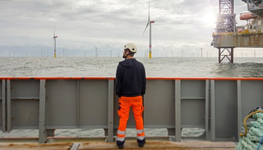 The UK government's Visa waiver programme has allowed companies in the offshore wind sector to hire workers from outside the UK on lower wages. Image: Getty / Charlie Chesvick Image:The UK government's Visa waiver programme has allowed companies in the offshore wind sector to hire workers from outside the UK on lower wages. Image: Getty / Charlie Chesvick