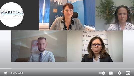 Sea to City webinar panelists answer questions on making a move ashore with the aid of professional development and further training. Image: Nautilus International Image:Sea to City webinar panelists answer questions on making a move ashore with the aid of professional development and further training. Image: Nautilus International