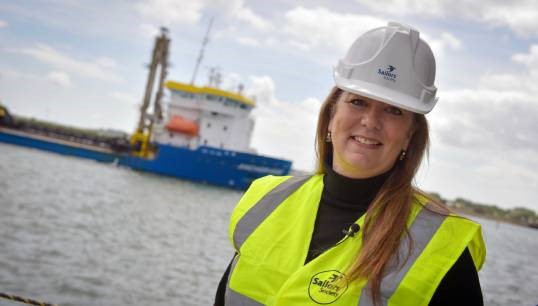 Sailors' Society CEO Sara Baade. Image: Sailors' Society Image:Sailors' Society CEO Sara Baade. Image: Sailors' Society