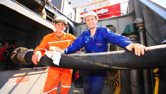 A recent study commissioned by the Maritime Just Transition Task Force – which Nautilus is involved in – found that up to 800,000 seafarers could require additional training to handle alternative fuels and technologies by the mid-2030s. Image: Danny Cornelissen Image:A recent study commissioned by the Maritime Just Transition Task Force – which Nautilus is involved in – found that up to 800,000 seafarers could require additional training to handle alternative fuels and technologies by the mid-2030s. Image: Danny Cornelissen