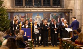 The choir for a previous carol service. Image: The Mission to Seafarers Image:The choir for a previous carol service. Image: The Mission to Seafarers