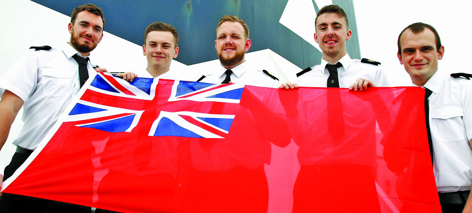 Apprentice ratings at DFDS from a past cohort of trainees Image:Apprentice ratings at DFDS from a past cohort of trainees