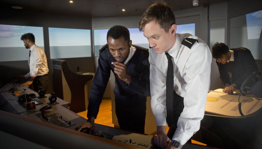 City of Glasgow College Faculty of Nautical Studies students in 2018. Image: City of Glasgow College Image:City of Glasgow College Faculty of Nautical Studies students in 2018. Image: City of Glasgow College