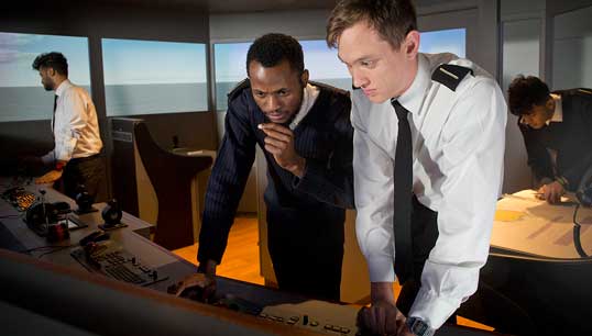 City of Glasgow College faculty of nautical studies students in 2018. Image: City of Glasgow College. Image:City of Glasgow College faculty of nautical studies students in 2018. Image: City of Glasgow College.