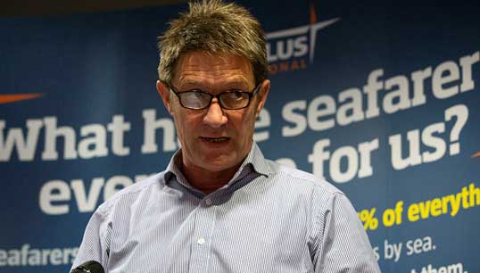 Nautilus deputy general secretary Marcel van den Broek provided information to the P&T Forum on how maritime education is organised and funded in the Netherlands. Image: Colin McPherson/Nautilus International Image:Nautilus deputy general secretary Marcel van den Broek provided information to the P&T Forum on how maritime education is organised and funded in the Netherlands. Image: Colin McPherson/Nautilus International
