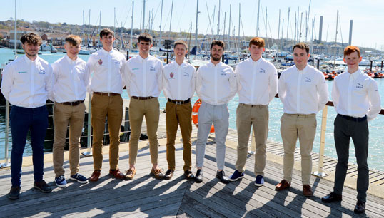 Some of the UKSA Professional Superyacht Cadetship trainees who graduated in April 2021. Image: Paul Williamson, UKSA Image:Some of the UKSA Professional Superyacht Cadetship trainees who graduated in April 2021. Image: Paul Williamson, UKSA