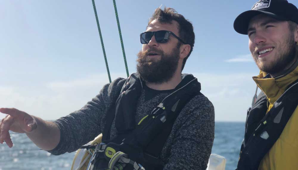 Yacht training with the UKSA based on the Isle of Wight. Image: UKSA Image:Yacht training with the UKSA based on the Isle of Wight. Image: UKSA