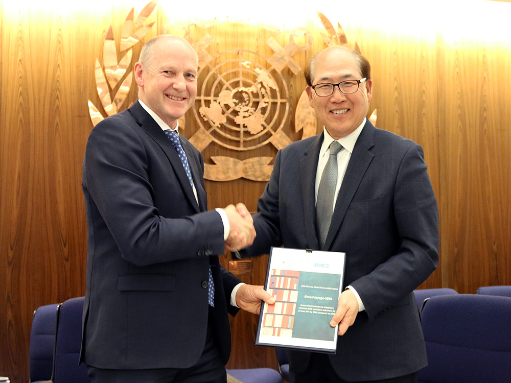 Image: IMO-Norway Green_voyage-2050 project launch May 2019 Image: IMO-Norway Green_voyage-2050 project launch May 2019