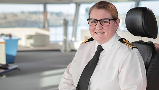 Captain Susan Cloggie-Holden. Image: Crown copyright Image:Captain Susan Cloggie-Holden. Image: Crown copyright