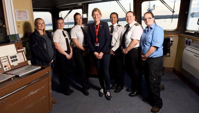 Red Funnel signs Women in Maritime pledge. Image: Red Funnel Twitter Image:Red Funnel signs Women in Maritime pledge. Image: Red Funnel Twitter
