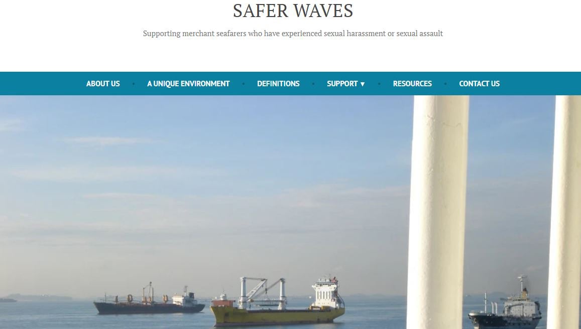 The Safer Waves website. Image:The Safer Waves website.