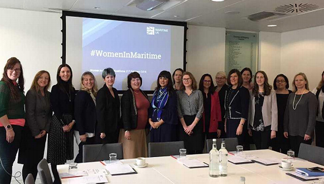 A Women in Maritime meeting. Image:A Women in Maritime meeting.