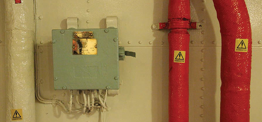 Nautilus has raised concerns over asbestos being found on ships today – and especially in gaskets and seals Image:Nautilus has raised concerns over asbestos being found on ships today – and especially in gaskets and seals