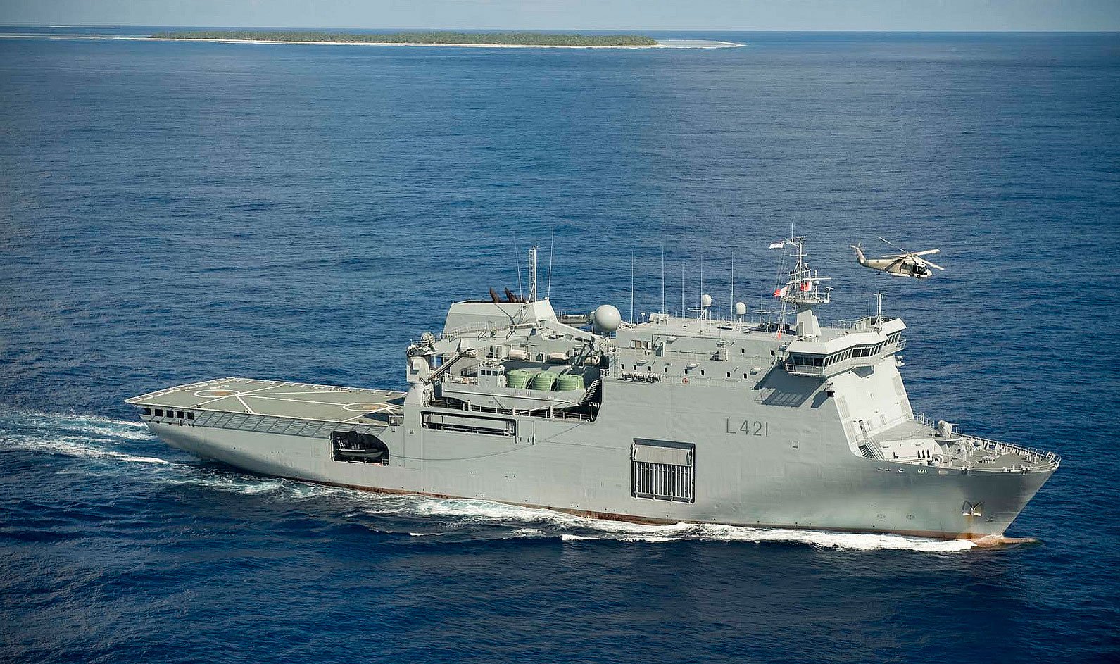 The multi-role New Zealand Navy vessel Canterbury was developed from the design of the Isle of Man Steam Packet Company ferry Ben my Chree
Image:The multi-role New Zealand Navy vessel Canterbury was developed from the design of the Isle of Man Steam Packet Company ferry Ben my Chree