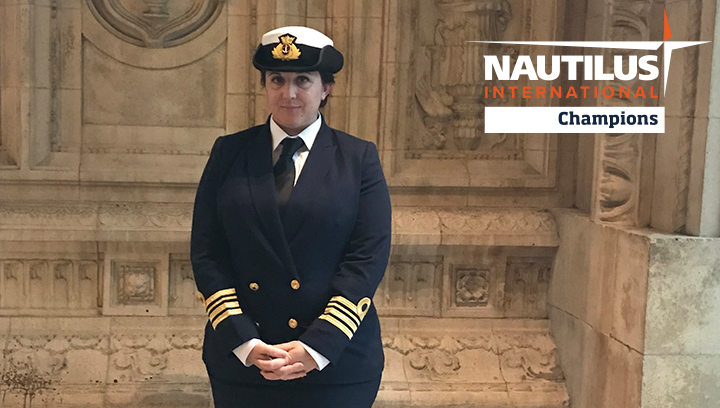Martel Fursdon manages a sizeable onboard team including cadets and officers Image:Martel Fursdon manages a sizeable onboard team including cadets and officers
