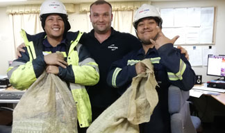 Tilbury pre-Covid Santa deliveries Image:Tilbury pre-Covid Santa deliveries