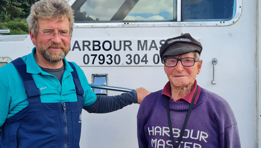 Image: George Collins aged 91 in Ramsholt Suffolk oldest HM in UK meets Mark Ashley Miller in September 2021 Image: George Collins aged 91 in Ramsholt Suffolk oldest HM in UK meets Mark Ashley Miller in September 2021