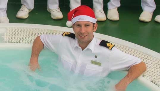 Christmas in the Caribbean will be just a memory this year for Ross Cleland. Image:Christmas in the Caribbean will be just a memory this year for Ross Cleland.