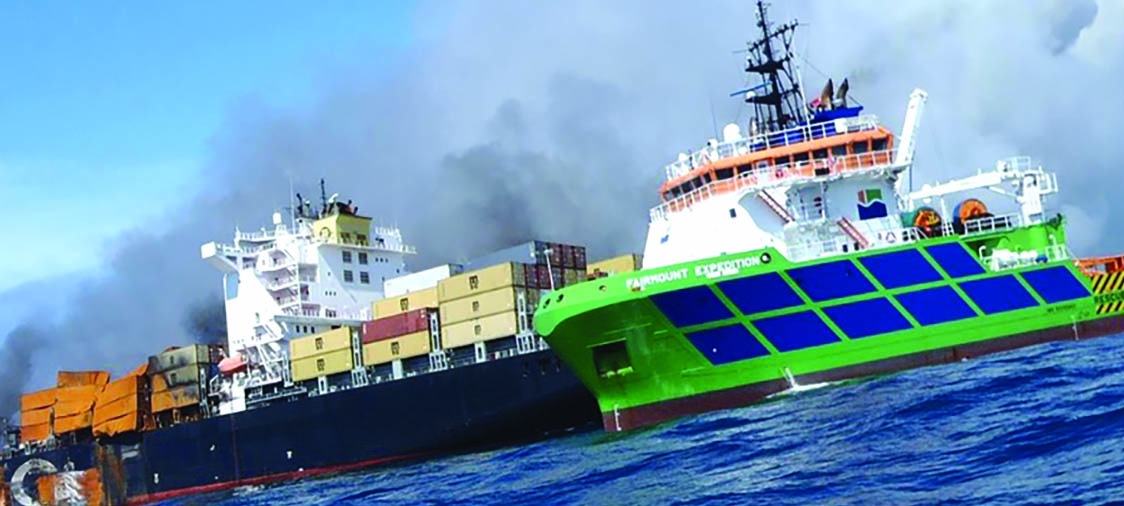 MSC Flaminia, the German containership that caught fire in 2012, claiming three lives and forcing the crew to abandon ship in the middle of the Atlantic Ocean Image:MSC Flaminia, the German containership that caught fire in 2012, claiming three lives and forcing the crew to abandon ship in the middle of the Atlantic Ocean