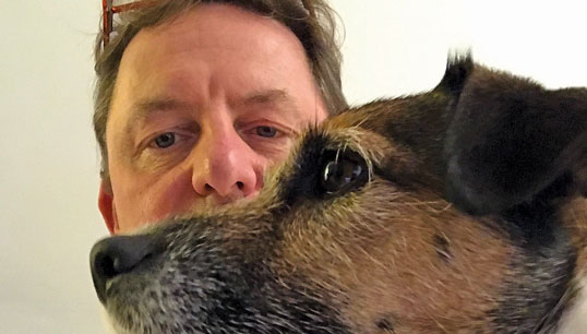 Nautilus general secretary Mark Dickinson and his dog Billie. Mr Dickinson has led Nautilus since 2009. Image:Nautilus general secretary Mark Dickinson and his dog Billie. Mr Dickinson has led Nautilus since 2009.