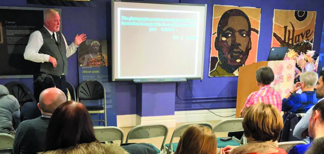 Tommy Molloy, Nautilus /ITF inspector for Liverpool, NW England and Wales, presenting for the ITF Image:Tommy Molloy, Nautilus /ITF inspector for Liverpool, NW England and Wales, presenting for the ITF