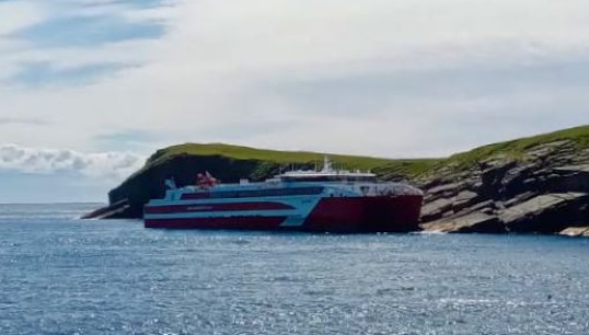 UK investigators found that the ferry Alfred had grounded in 2022 because the master had fallen asleep. Image: RNLI/Andy Fellows Image:UK investigators found that the ferry Alfred had grounded in 2022 because the master had fallen asleep. Image: RNLI/Andy Fellows