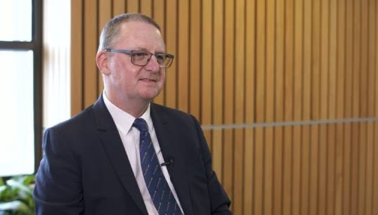 Image:Nautilus general secretary Mark Dickinson. Image: Brad Wakefield