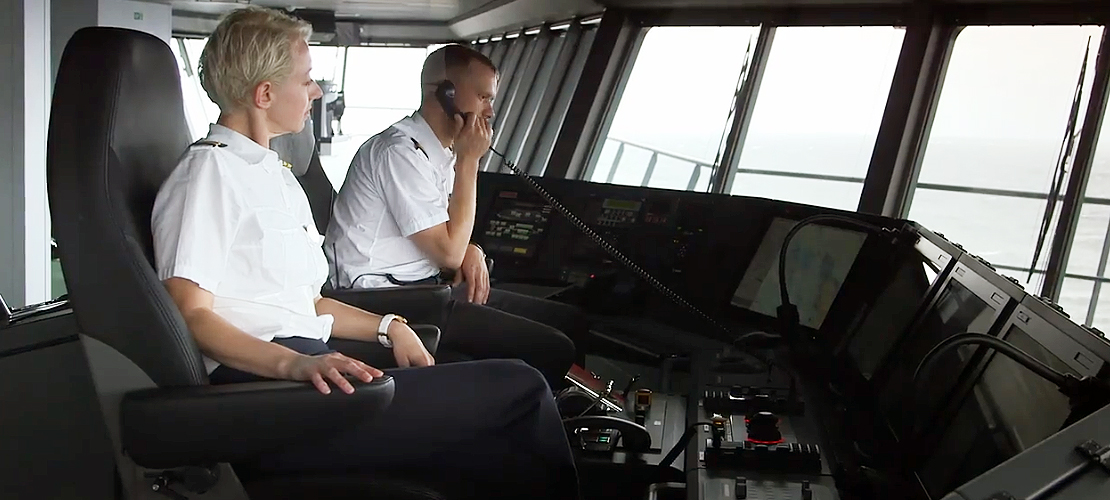 Video still from The KVH Videotel training package Seafarers' Health and Wellbeing which covers the importance of setting goals. Image:Video still from The KVH Videotel training package Seafarers' Health and Wellbeing which covers the importance of setting goals.