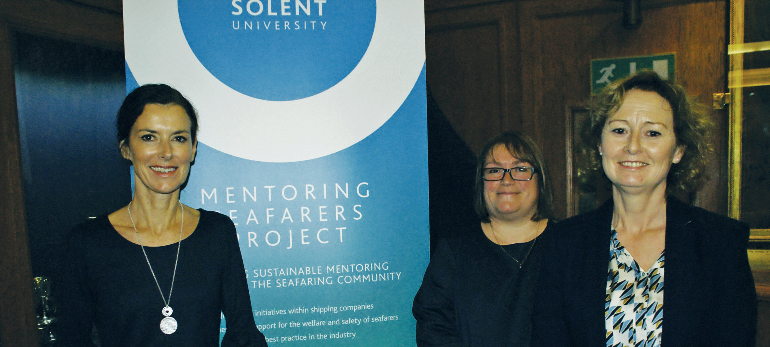 The Solent University team responsible for the mentoring research project: L-R Dr Kate Pike, Sue Harland and Sarah Honebon Image:The Solent University team responsible for the mentoring research project: L-R Dr Kate Pike, Sue Harland and Sarah Honebon