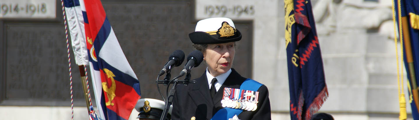 The Princess Royal said she was honoured to be unveiling the monument. Image:The Princess Royal said she was honoured to be unveiling the monument.