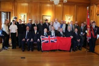 To ensure Edinburgh had a flag to fly this year and in the future, the new Edinburgh and Forth branch of the Merchant Navy Association (MNA) presented the Edinburgh City Council Chambers with a Red Ensign on Saturday 2 September 2023. Image: Ned Kelly/MNA Image:To ensure Edinburgh had a flag to fly this year and in the future, the new Edinburgh and Forth branch of the Merchant Navy Association (MNA) presented the Edinburgh City Council Chambers with a Red Ensign on Saturday 2 September 2023. Image: Ned Kelly/MNA