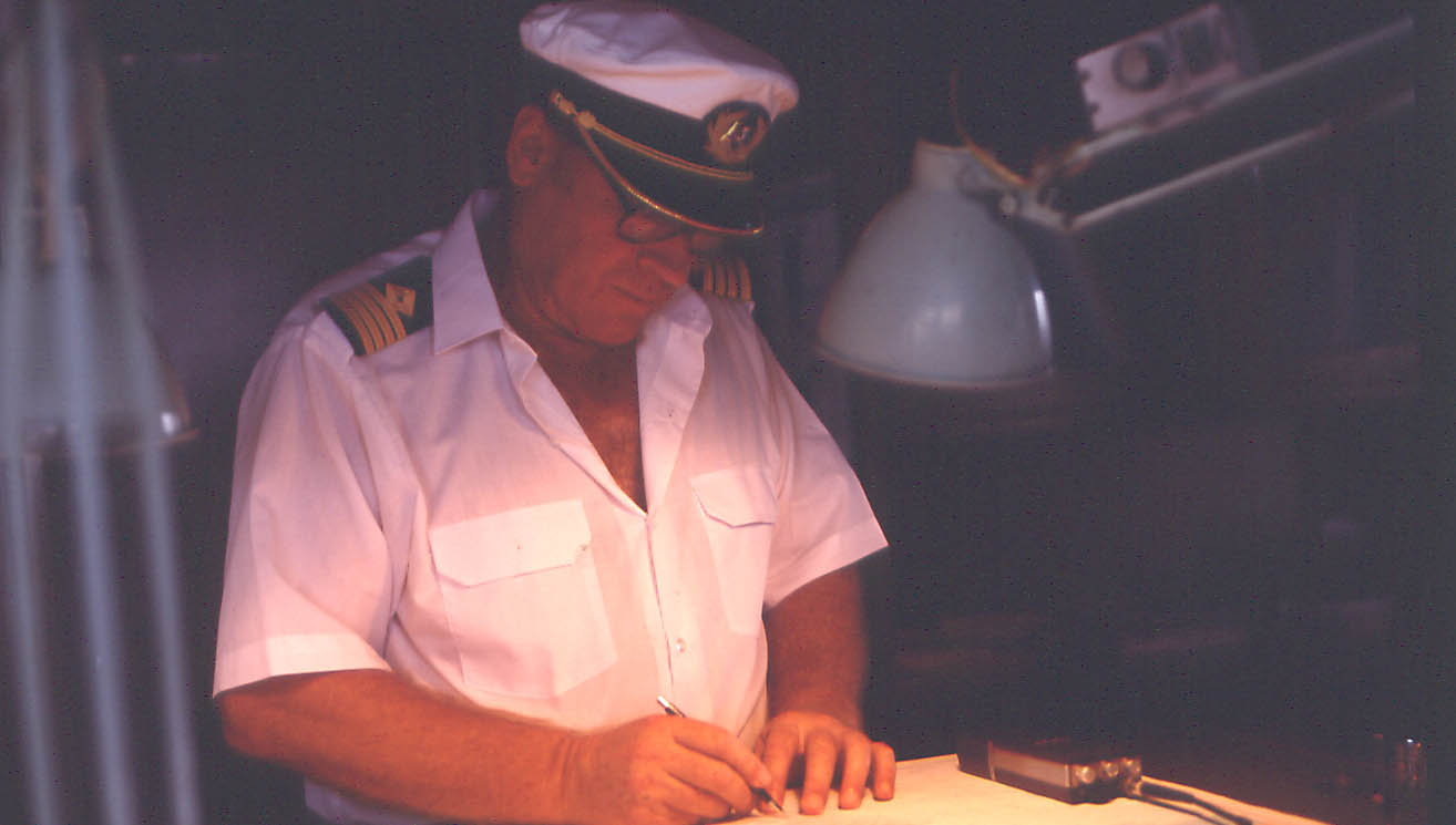 File pic: men’s activities coordinator at Mariners’ Park Care Home Roger Cliffe-Thompson, helped compile a memoir for Capt McCaffrey. Image:File pic: men’s activities coordinator at Mariners’ Park Care Home Roger Cliffe-Thompson, helped compile a memoir for Capt McCaffrey.