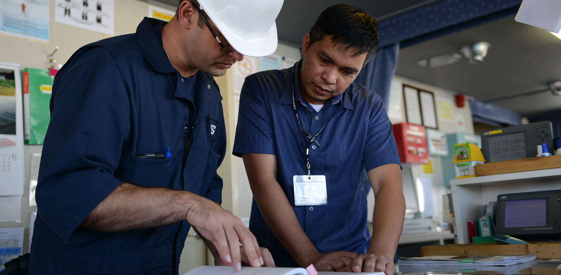Working at sea comes with particular pressures that are just starting to be understood Pictures: US Coast Guard
Image:Working at sea comes with particular pressures that are just starting to be understood Pictures: US Coast Guard