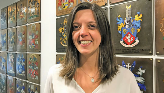 Rachel Gurnett, training and careers manager at the Merchant Navy Training Board Image:Rachel Gurnett, training and careers manager at the Merchant Navy Training Board