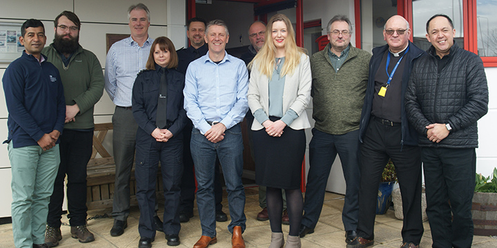 Members of the Bristol PWC following their meeting in the first quarter of 2020 Image:Members of the Bristol PWC following their meeting in the first quarter of 2020