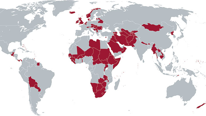 States without cabotage on geographical grounds and/or legal grounds Image:States without cabotage on geographical grounds and/or legal grounds