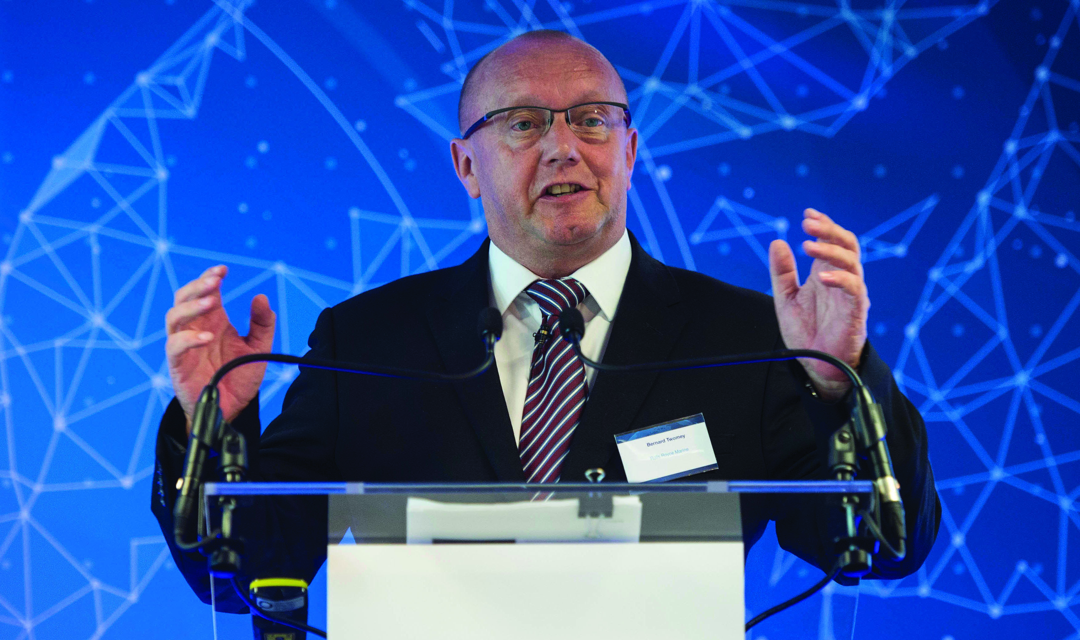 Bernard Twomey of Rolls-Royce said legal hurdles need to be removed. Image:Bernard Twomey of Rolls-Royce said legal hurdles need to be removed.