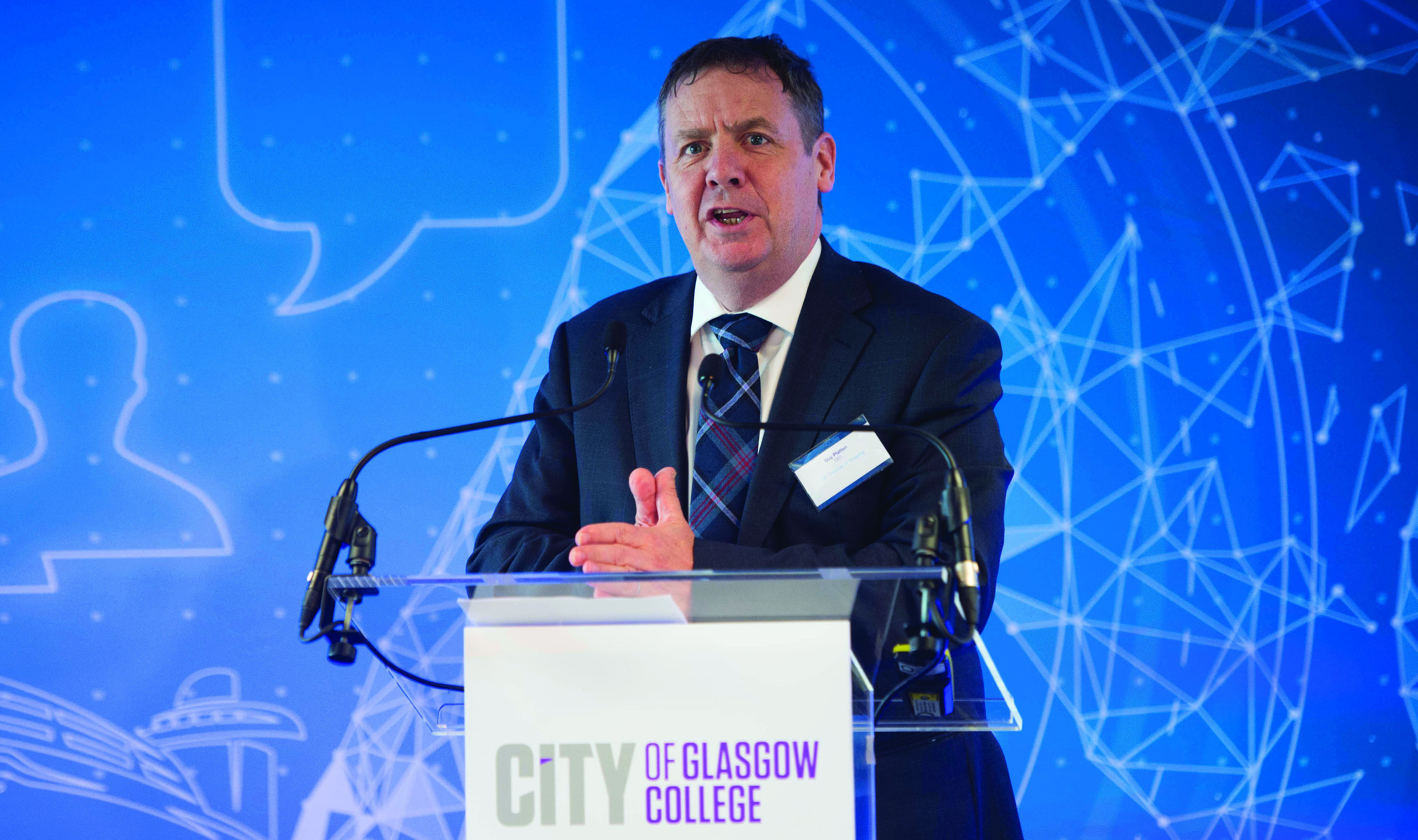 Guy Platten said the world will always need maritime skills. Image:Guy Platten said the world will always need maritime skills.