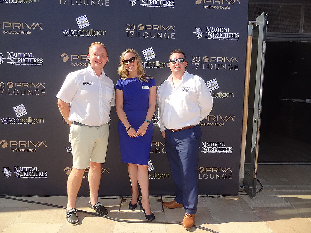 Image: Danny McGowan Nautilus international organiser with yacht partners wislonhalligan Image: Danny McGowan Nautilus international organiser with yacht partners wislonhalligan