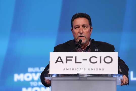 The Jones Act resolution was presented to the AFL-CIO congress by Seafarers International Union (SIU) secretary-treasurer Dave Heindel. Image: AFL-CIO/SIU Image:The Jones Act resolution was presented to the AFL-CIO congress by Seafarers International Union (SIU) secretary-treasurer Dave Heindel. Image: AFL-CIO/SIU