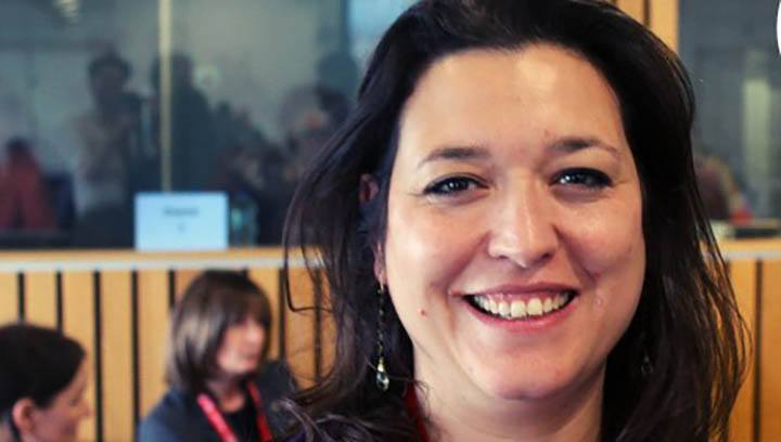 Acting general secretary of the ETF Livia Spera. Image:Acting general secretary of the ETF Livia Spera.