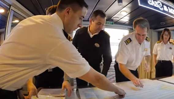 Seafarer officers at work .Image: Twitter, IMO Day of the Seafarer video still Image:Seafarer officers at work .Image: Twitter, IMO Day of the Seafarer video still