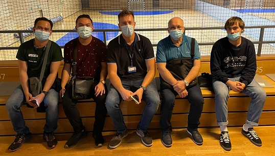 Crew of the AS Rosalia receive their vaccines in Croatia. Image: Seafarers' Union of Croatia Image:Crew of the AS Rosalia receive their vaccines in Croatia. Image: Seafarers' Union of Croatia