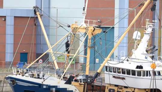 Shocking case of modern slavery in UK waters. Image: video still from the Stella Maris webinar. Image:Shocking case of modern slavery in UK waters. Image: video still from the Stella Maris webinar.
